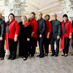 Почетный коллектив самодеятельного художественного творчества Новосибирской области ансамбль "Популярная песня", хормейстер Ольга Вильгельмовна Мануйлова